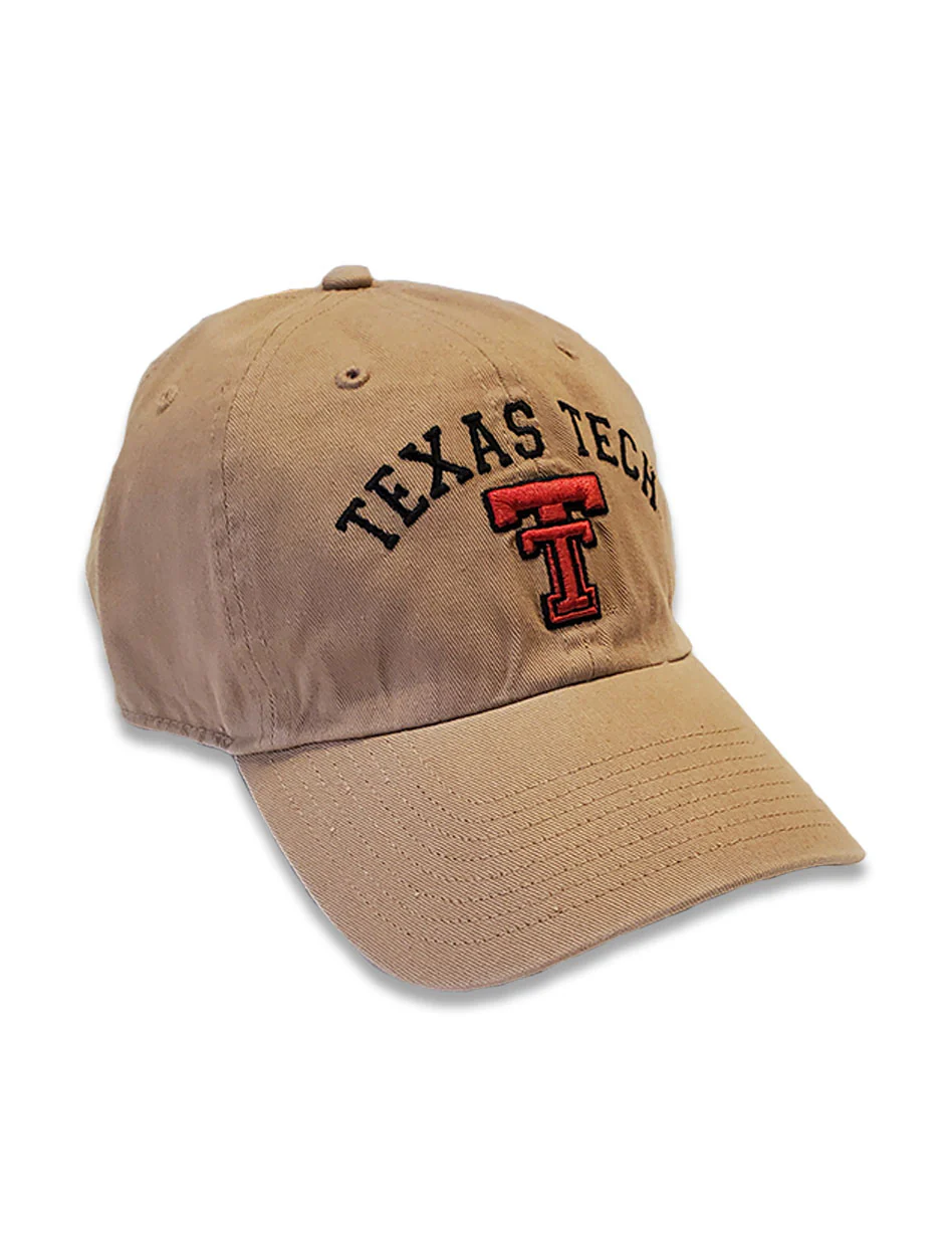 47 Brand Texas Tech Arch over Vault Double T Adjustable Cap
