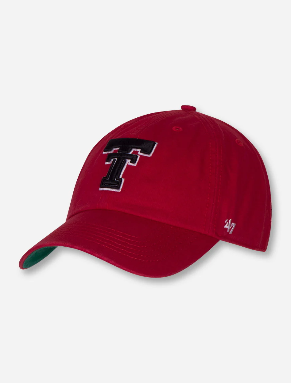 47 Brand Texas Tech "Calvin Franchise" Throwback Double T Fitted Cap - Image 9