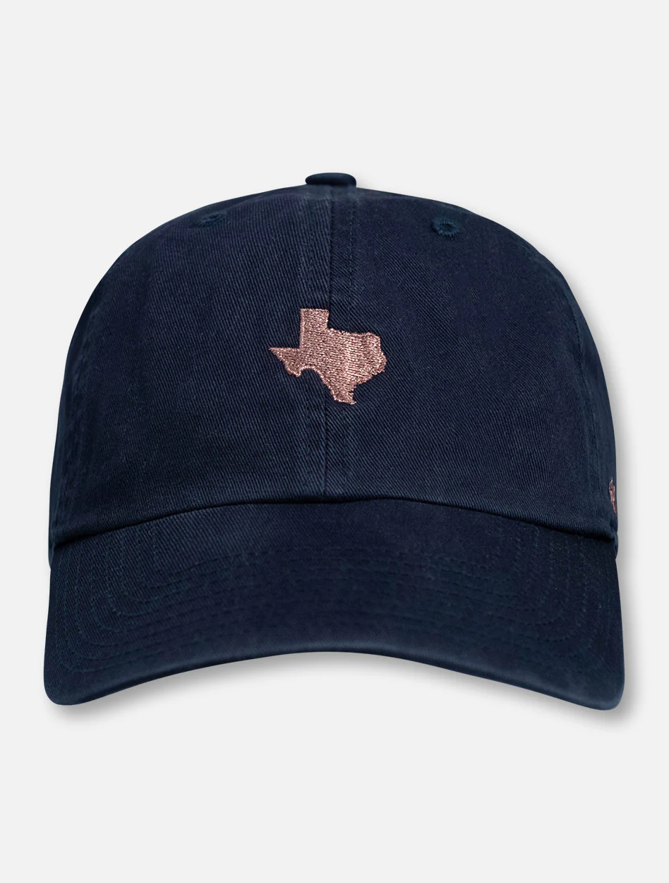 47 Brand Texas Tech Metallic "Centerfield" Clean Up Navy Adjustable Cap - Image 3