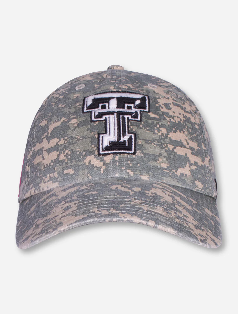 47 Brand Texas Tech "Operation Hat Trick Nilan" Women's Camo Adjustable Cap - Image 3