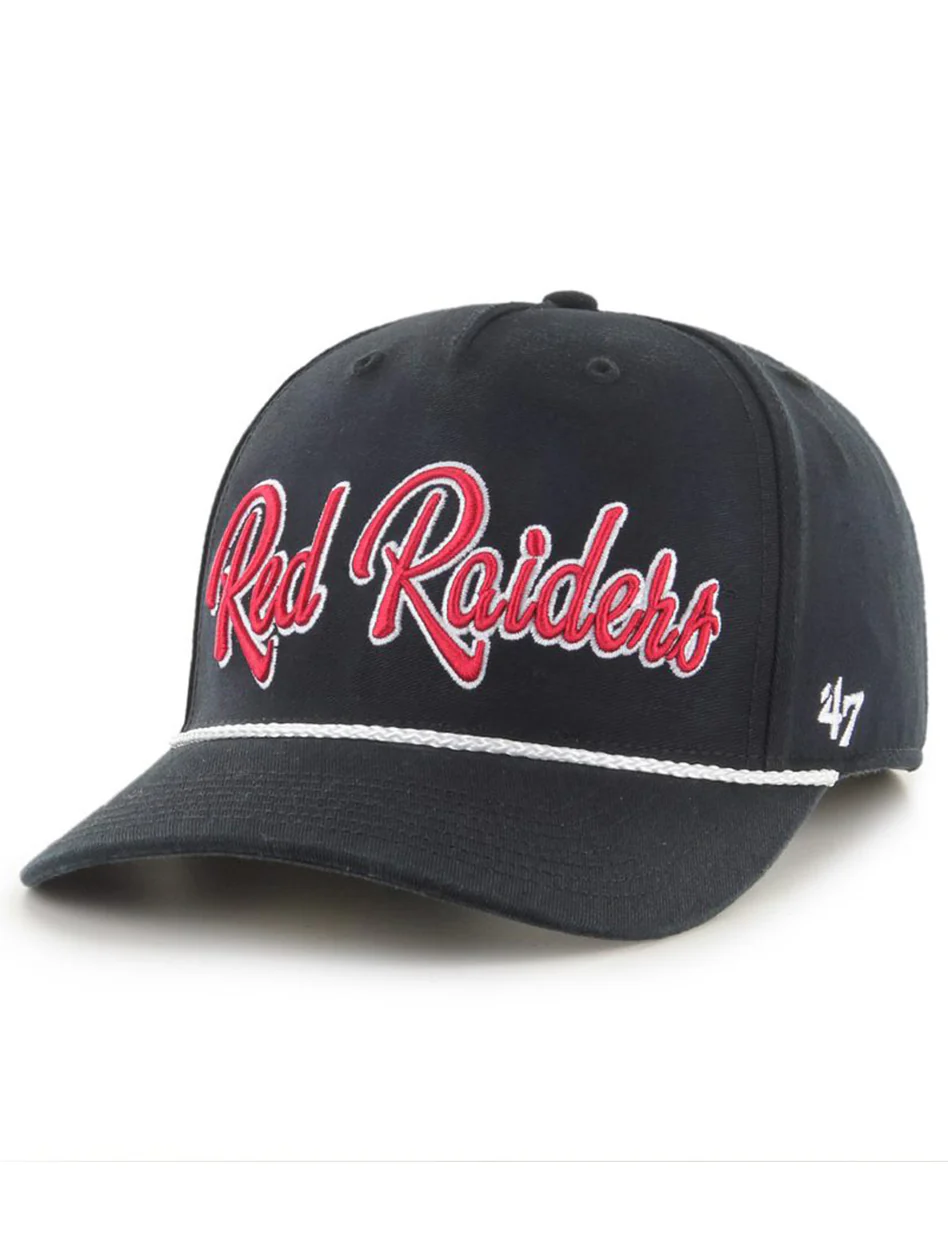 47 Brand Texas Tech "Overhand Script" MVP Snapback Cap