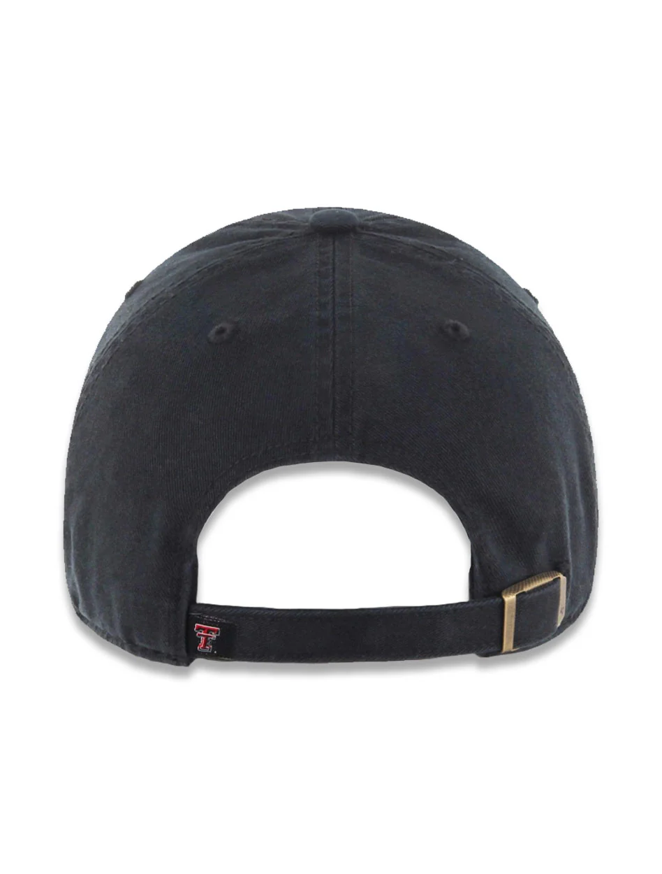 47 Brand Texas Tech Raider Red Clean Up Adj. Cap - Image 2