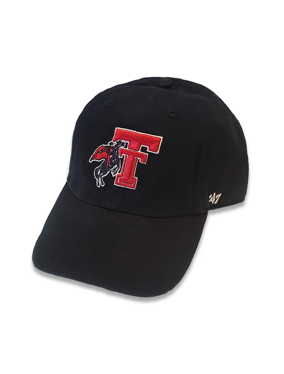 47 Brand Texas Tech Red Raiders "Hudson" Vault Masked Rider Double T Adjustable Cap - Image 5