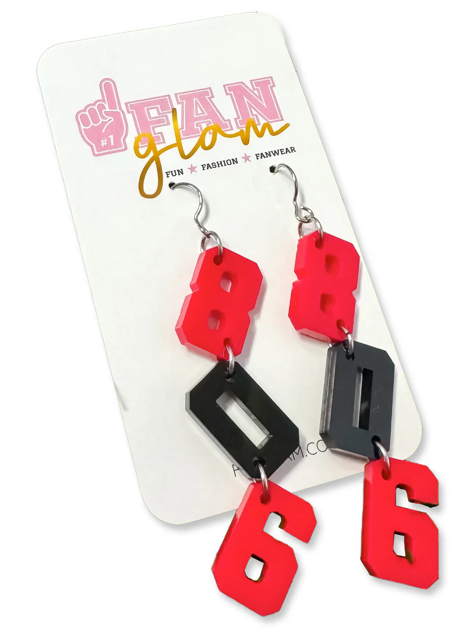 806 Acrylic Dangle Earrings