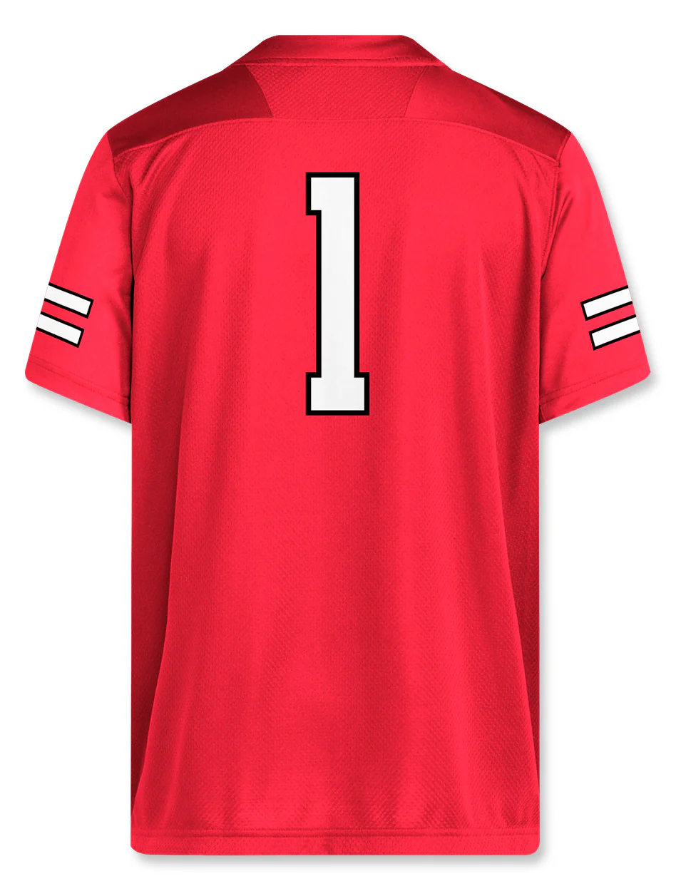 Adidas Texas Tech  "#1" Replica Jersey - Image 4