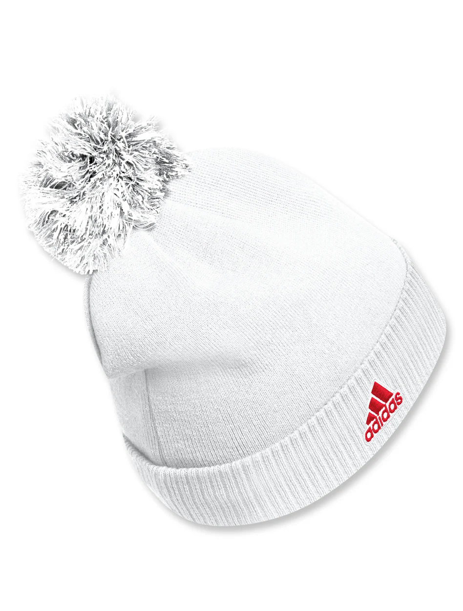 Adidas Texas Tech "Locker Room" 2024 Pom Beanie - Image 4