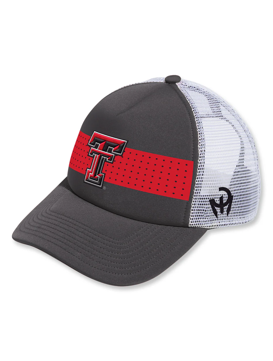 Adidas Texas Tech Mahomes 2024 Galvanized Foam Trucker Hat