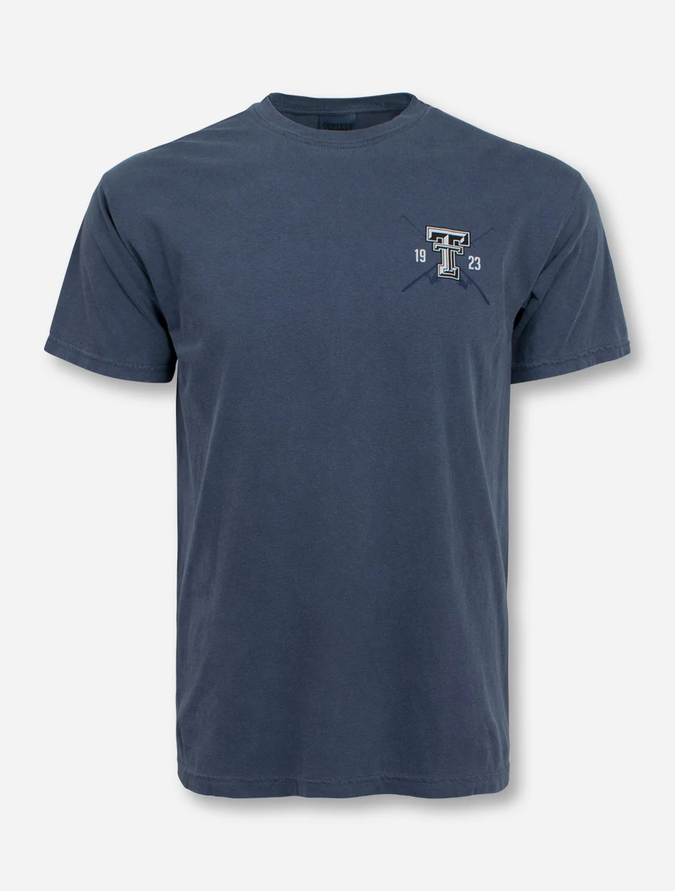 American Fish Denim Blue T-Shirt - Texas Tech - Image 2