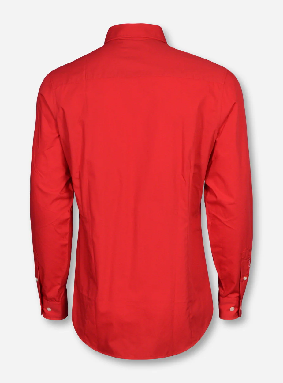 Antigua Texas Tech "Dynasty Pride" Long Sleeve Dress Shirt - Image 4
