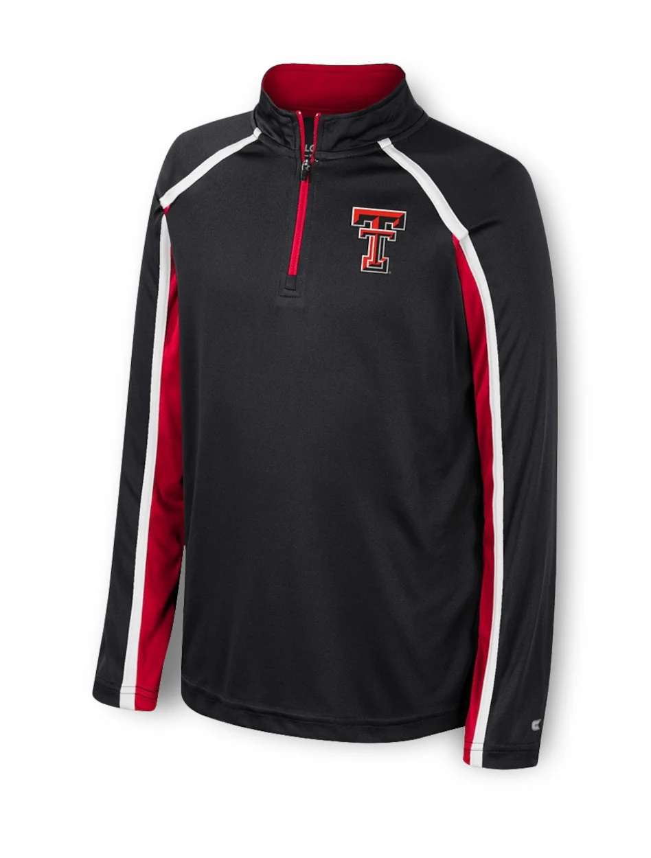 **Arena Texas Tech "Eddie" TODDLER Lightweight 1/4 Zip Jacket
