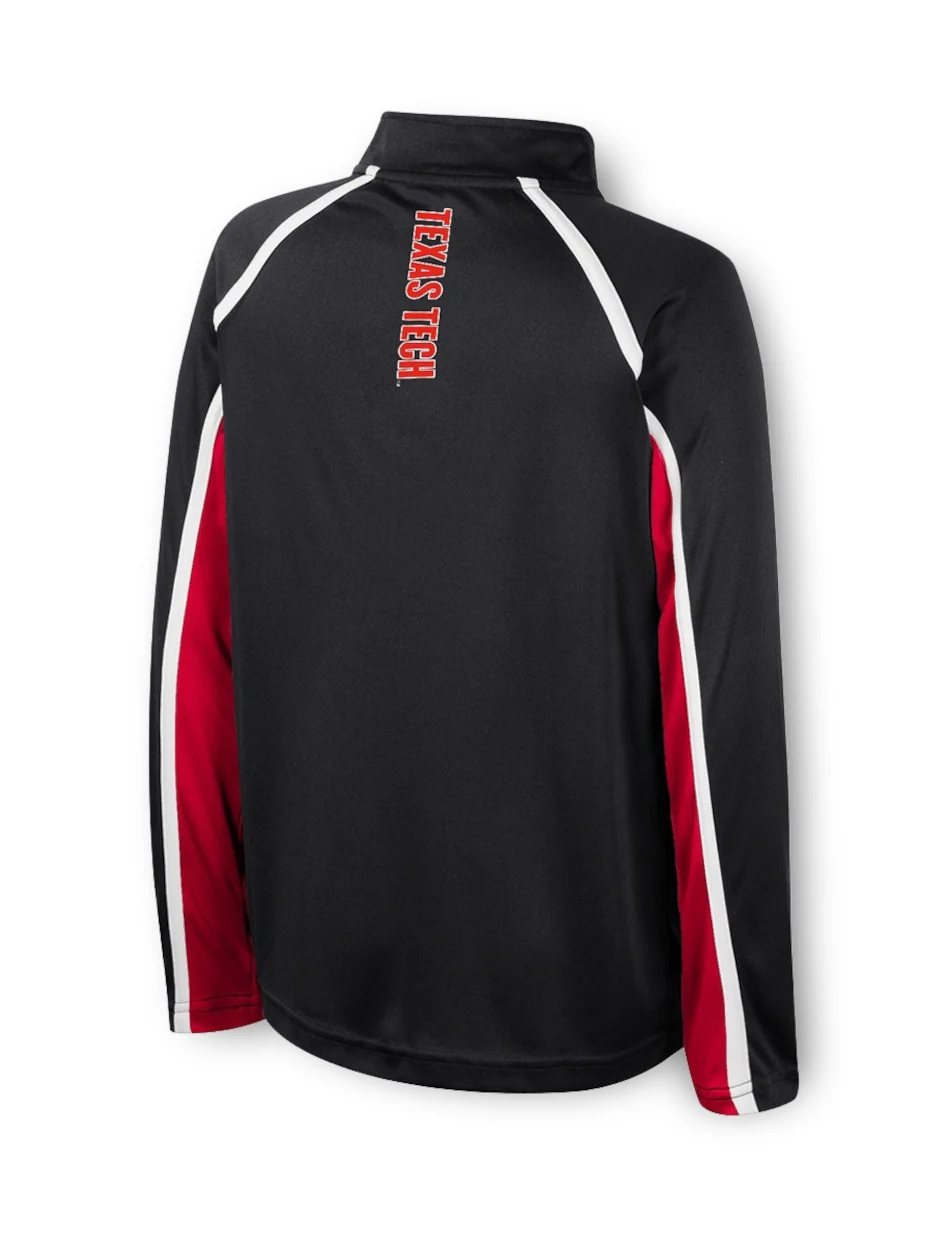 **Arena Texas Tech "Eddie" TODDLER Lightweight 1/4 Zip Jacket - Image 2