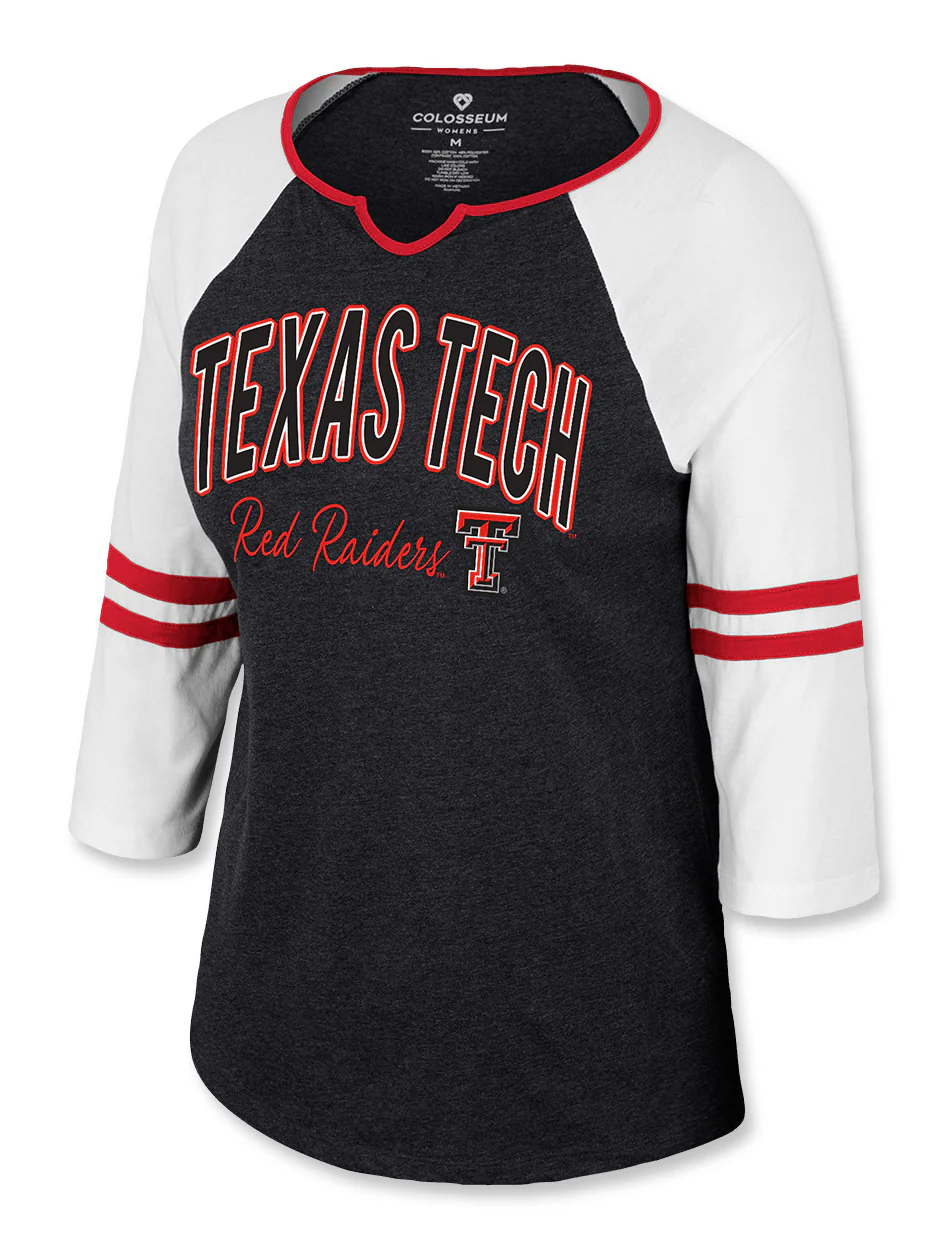 **Arena Texas Tech "Glass Harp" Raglan Long Sleeve T-Shirt