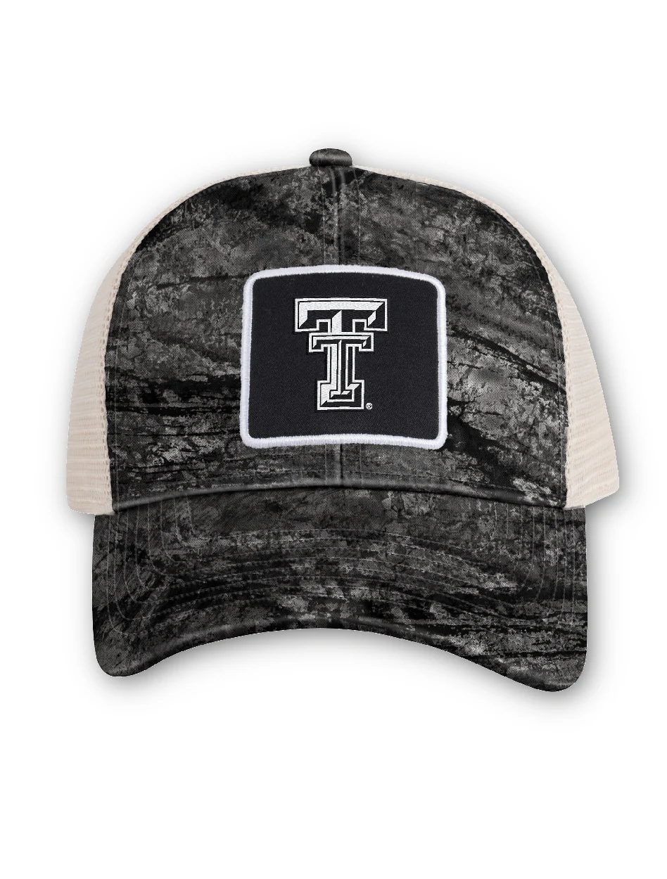 Arena Texas Tech "Huron" Camo Trucker Snapback Cap - Image 3