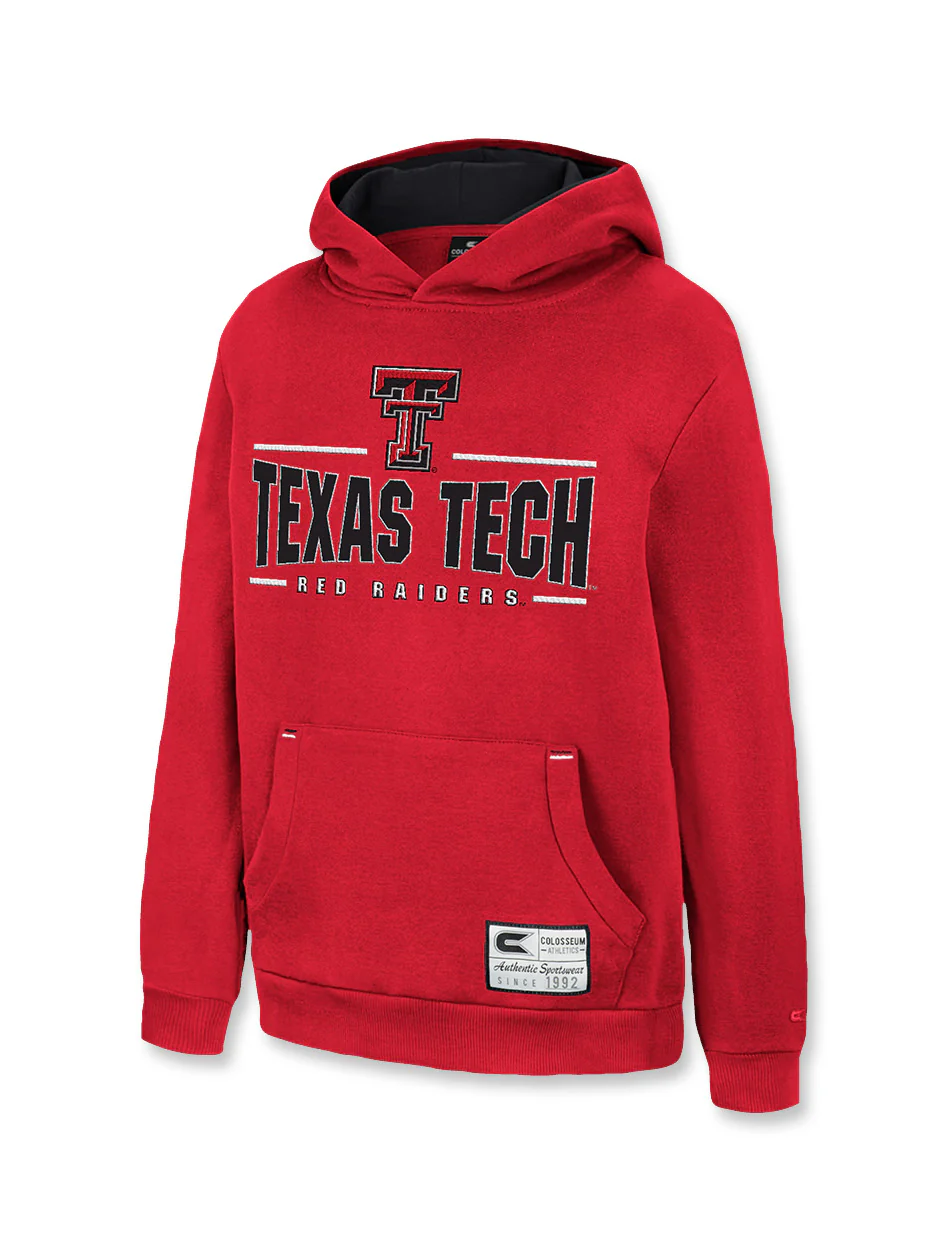 **Arena Texas Tech "Lead Guitarist" Youth Pullover Hoodie