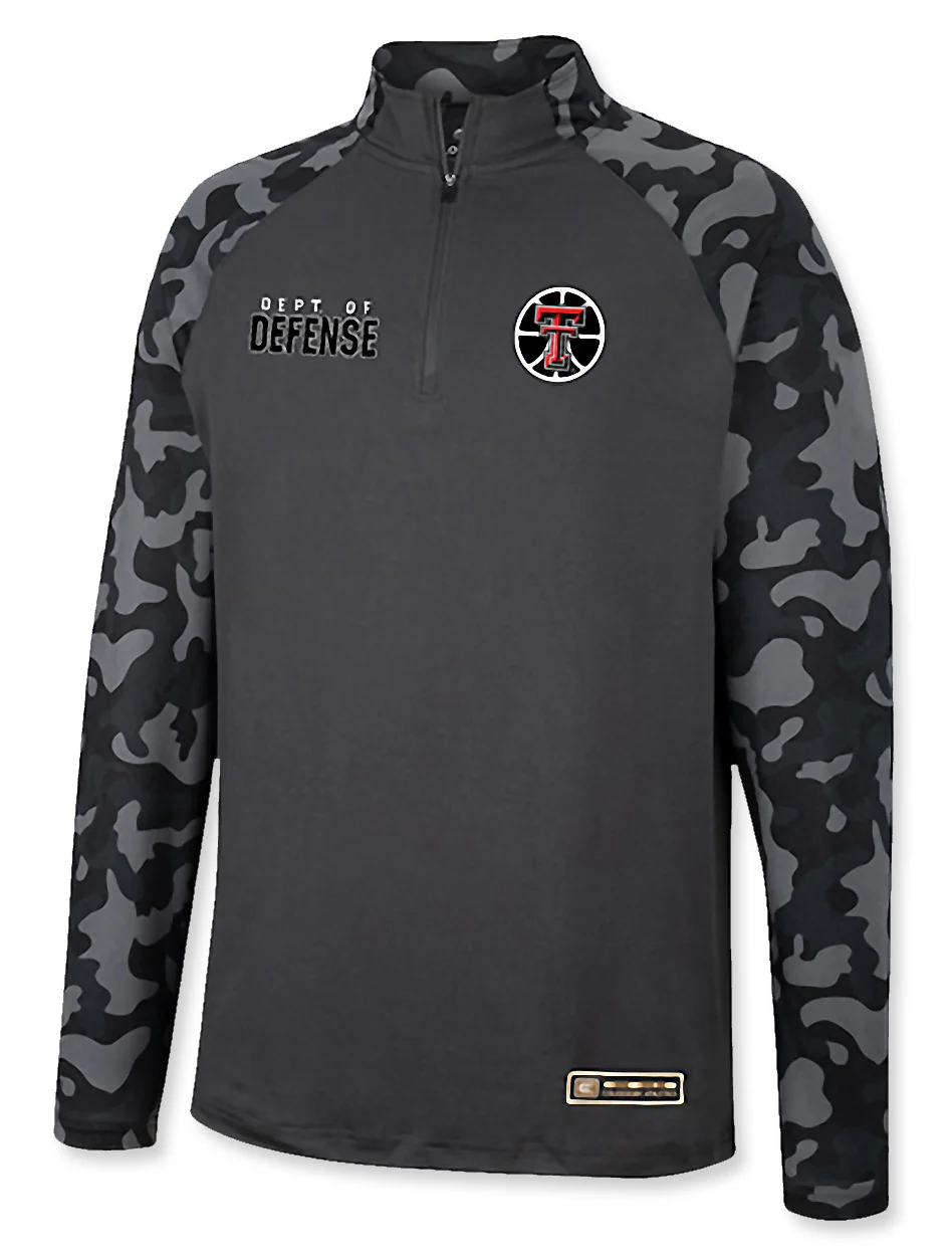 **Arena Texas Tech MEN'S "Long Range" 1/4 Zip