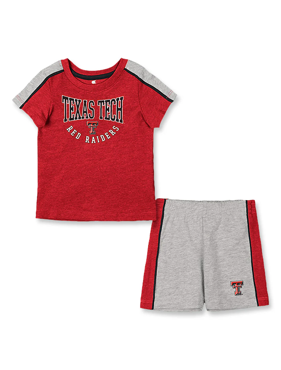 **Arena Texas Tech "Norman" INFANT Tee and Short Set
