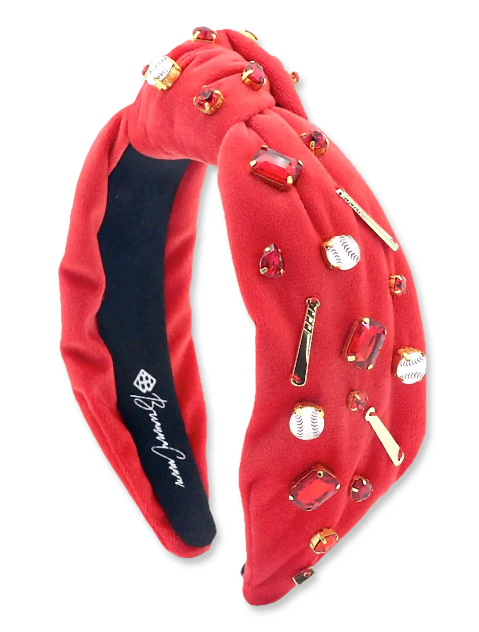 Brianna Cannon Baseball Jeweled Headband