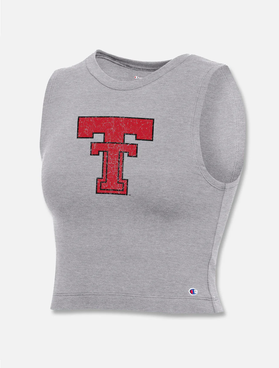 Champion Texas Tech Red Raiders Throwback "Adrian" Crop Tank Top