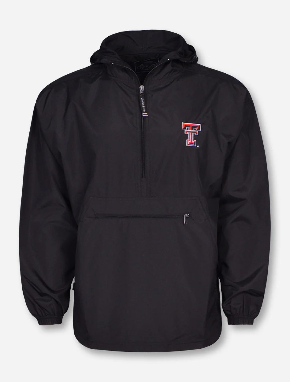 Charles River Texas Tech "Pack N Go" Half Zip Pullover - Image 3