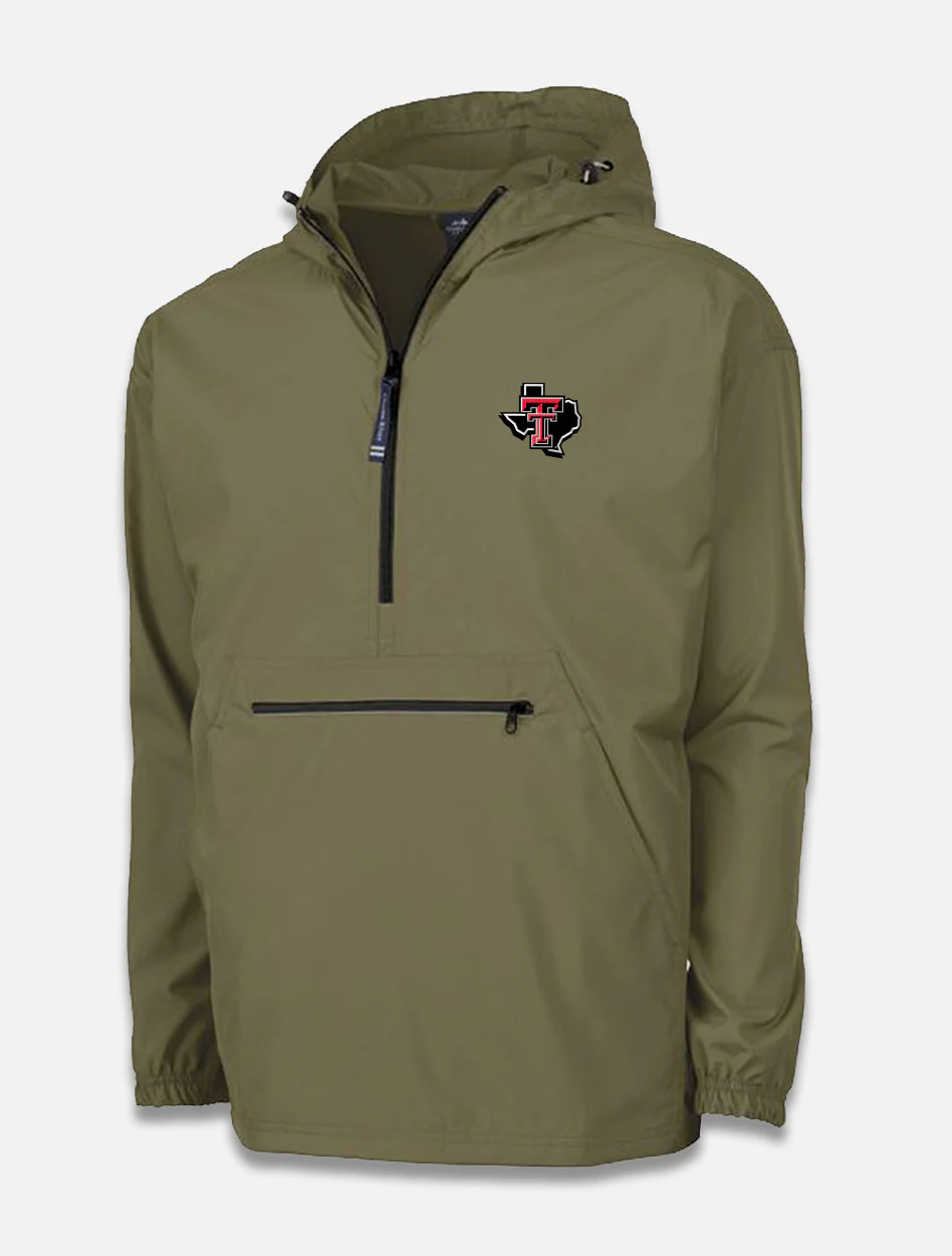 Charles River Texas Tech "Pack N Go" Half Zip Pullover - Image 5