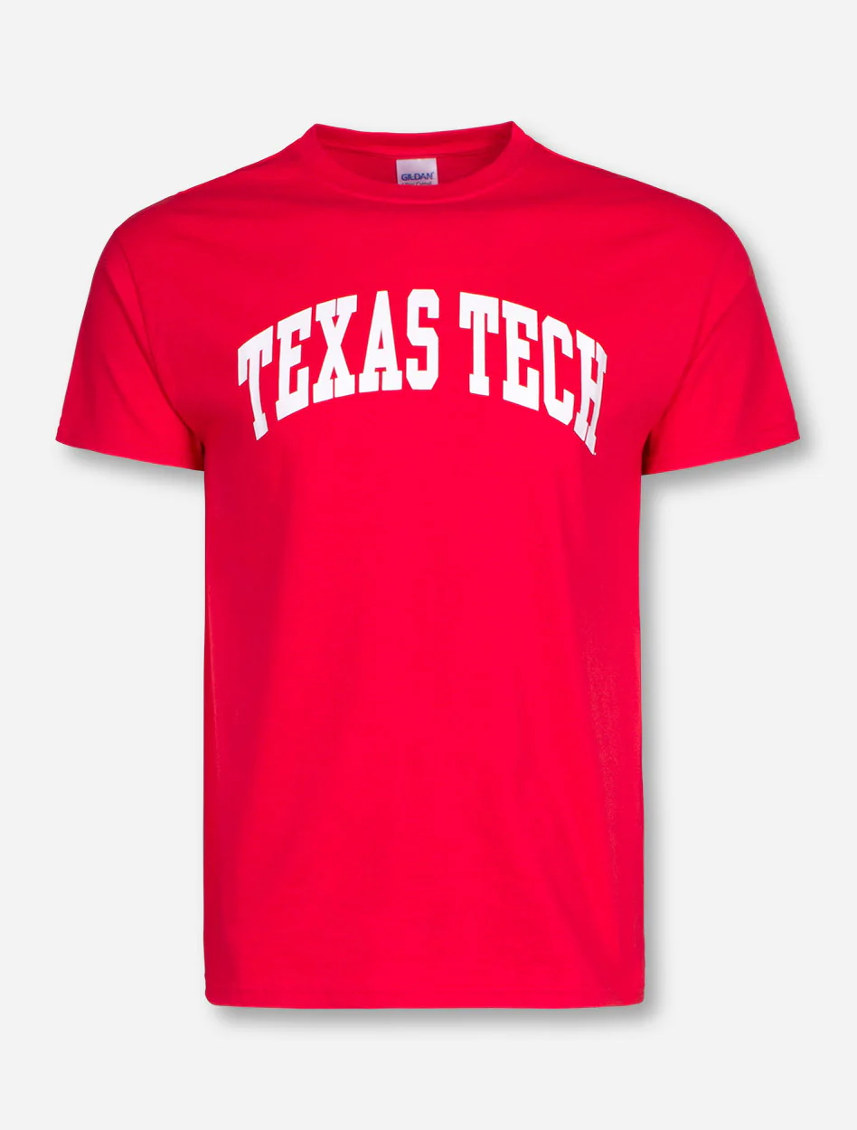 Classic Texas Tech Arch in White T-Shirt - Image 13