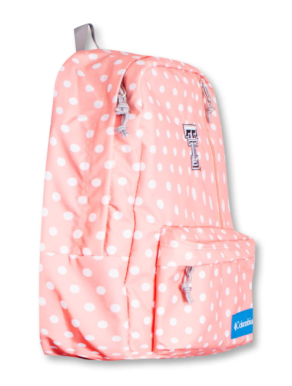 Columbia Texas Tech "Sun Pass" Black and White Double T Backpack - Image 3