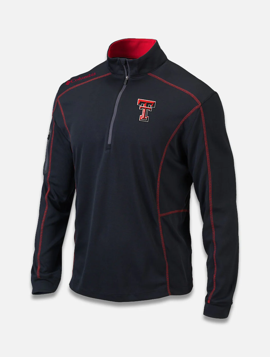 ColumbiaTexas Tech Red Raiders Omni Wick "Shotgun" 1/4 Zip