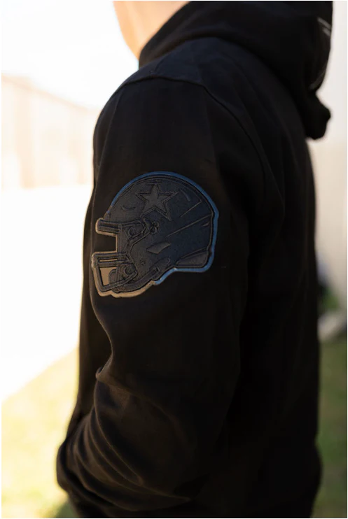 Dallas Cowboys Triple Black DK PO Hoodie - Image 5