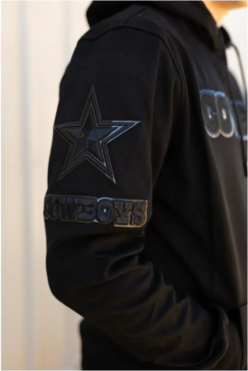 Dallas Cowboys Triple Black DK PO Hoodie - Image 6