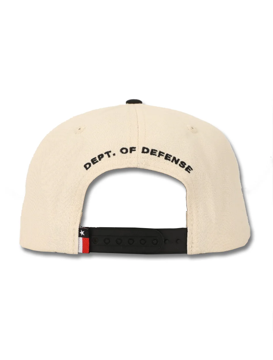 Dark Horse "Basketball Automatic" Khaki Corded Sport Snapback Cap - Image 3