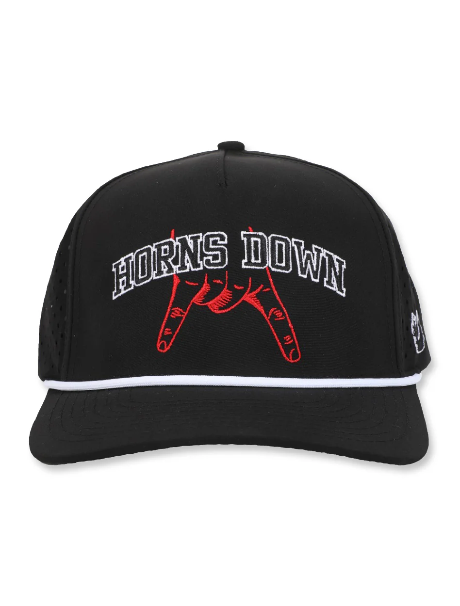Dark Horse "Horns Down" Snapback Black Cap - Image 2