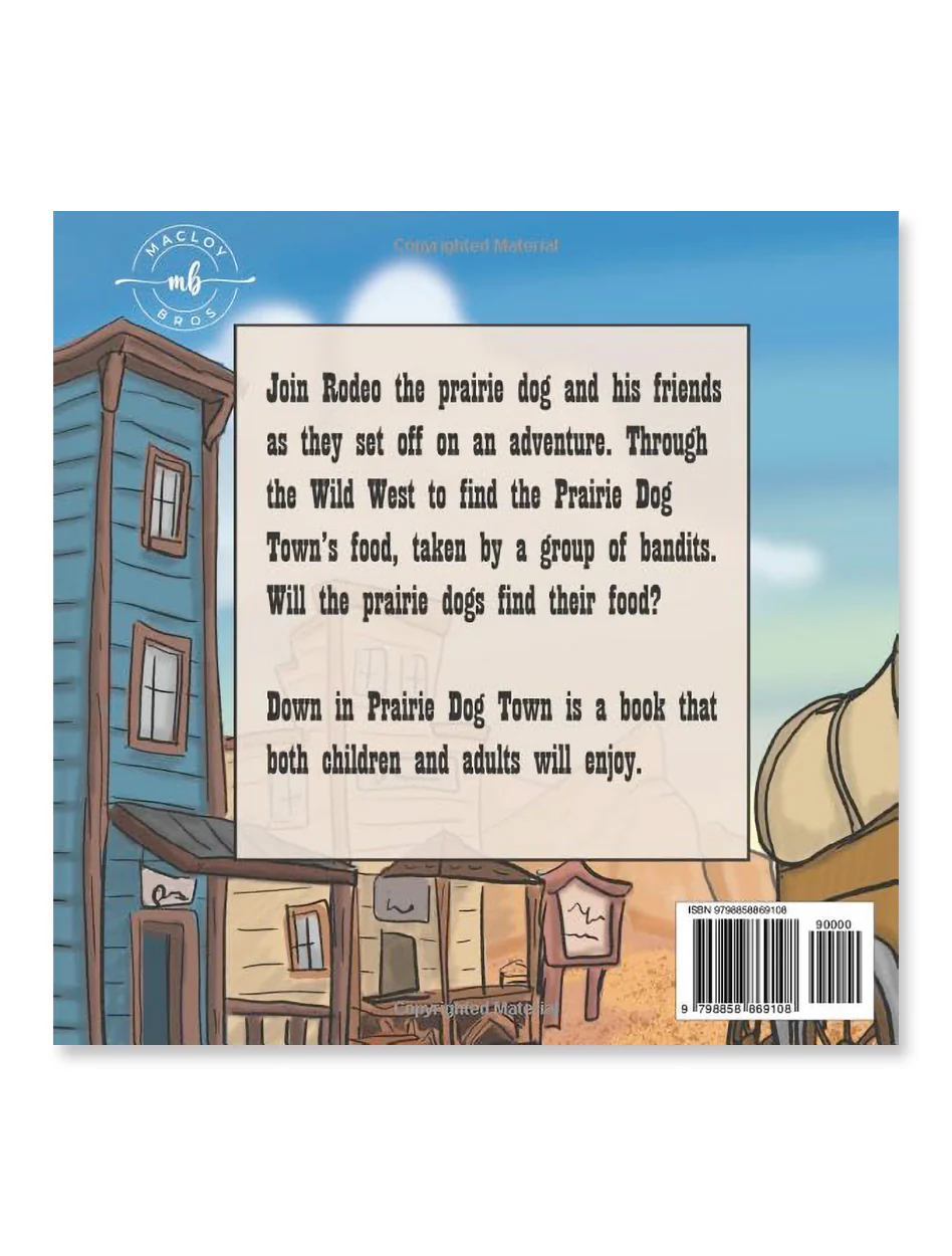 Down In Prairie Dog Town Paperback Book - Image 2