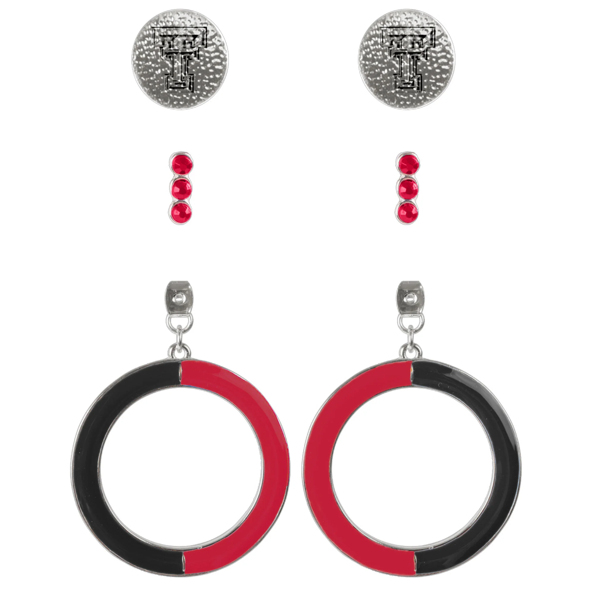 Emerson Street Double T- Multiple Earring sets
