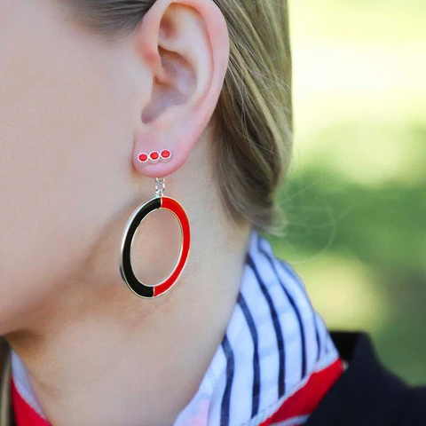 Emerson Street Double T- Multiple Earring sets - Image 3