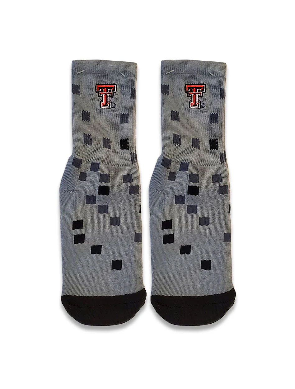 FBF Texas Tech Double T "Digi" Crew Sock