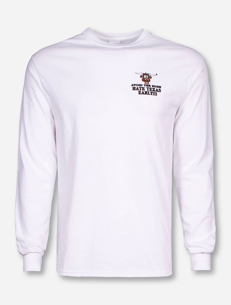 Friends Don't Let Friends Go To Texas White Long Sleeve Shirt - Texas Tech - Image 2