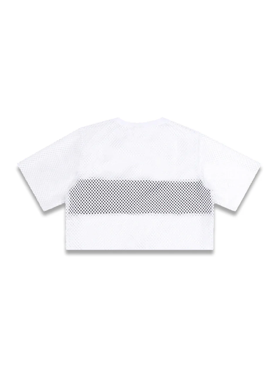 **Texas Tech Hype & Vice Mesh Crop Tee - Image 4