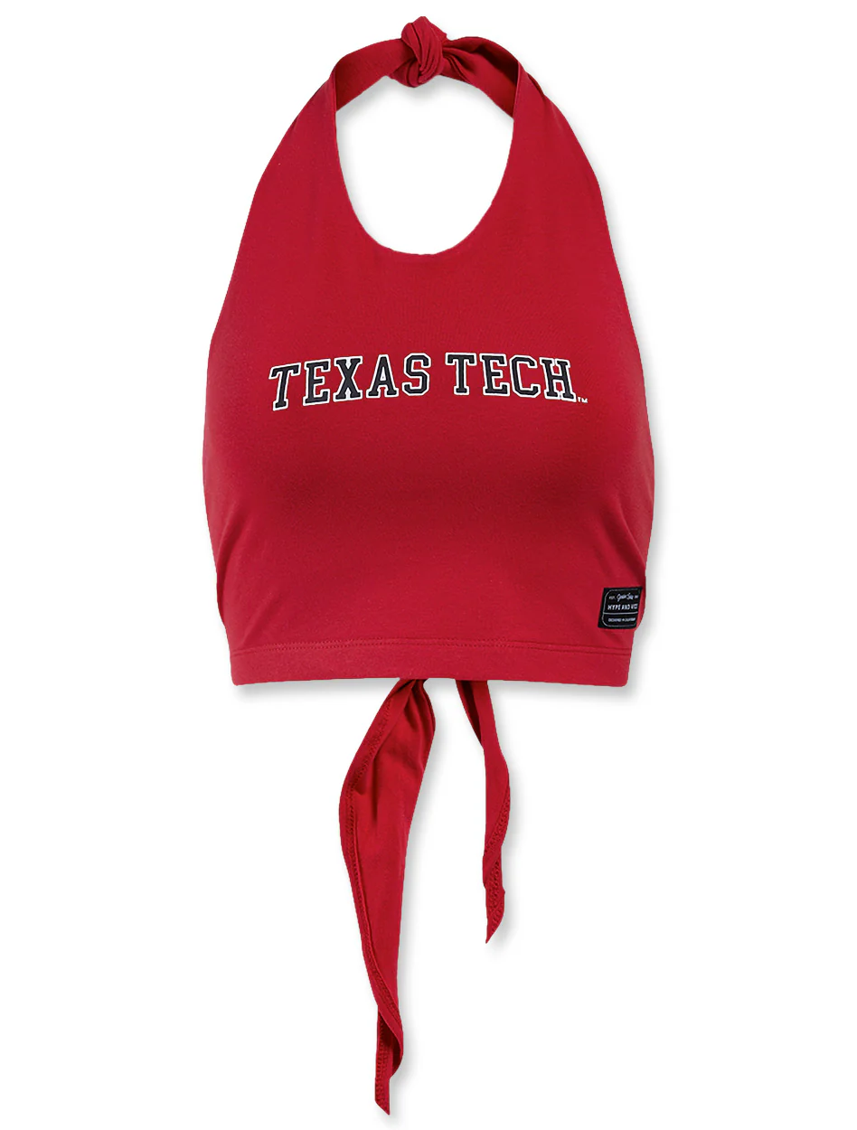 Hype & Vice Texas Tech  "Tailgate" Tie Tube Top - Image 3