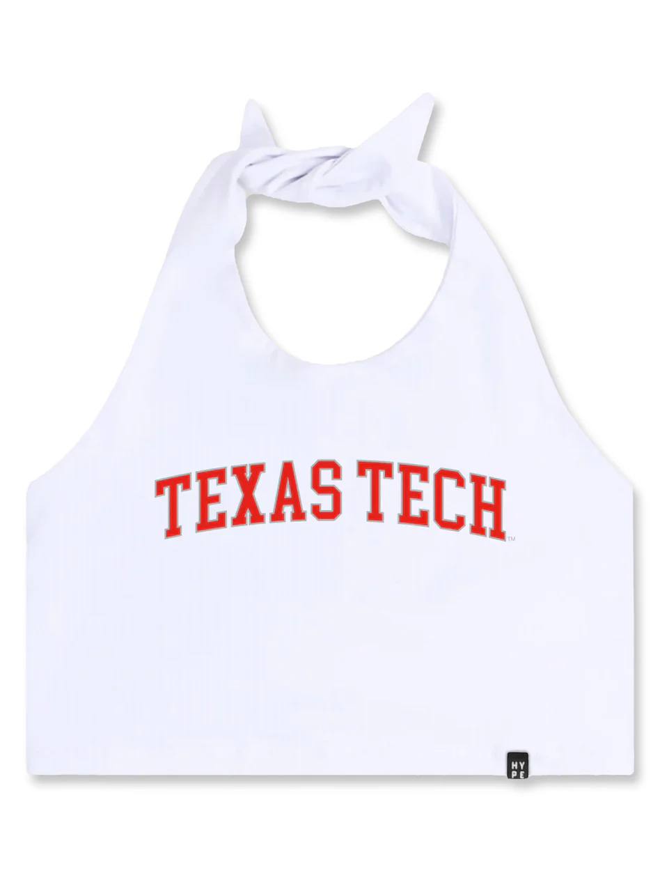 Hype & Vice Texas Tech  "Tailgate" Tie Tube Top - Image 5