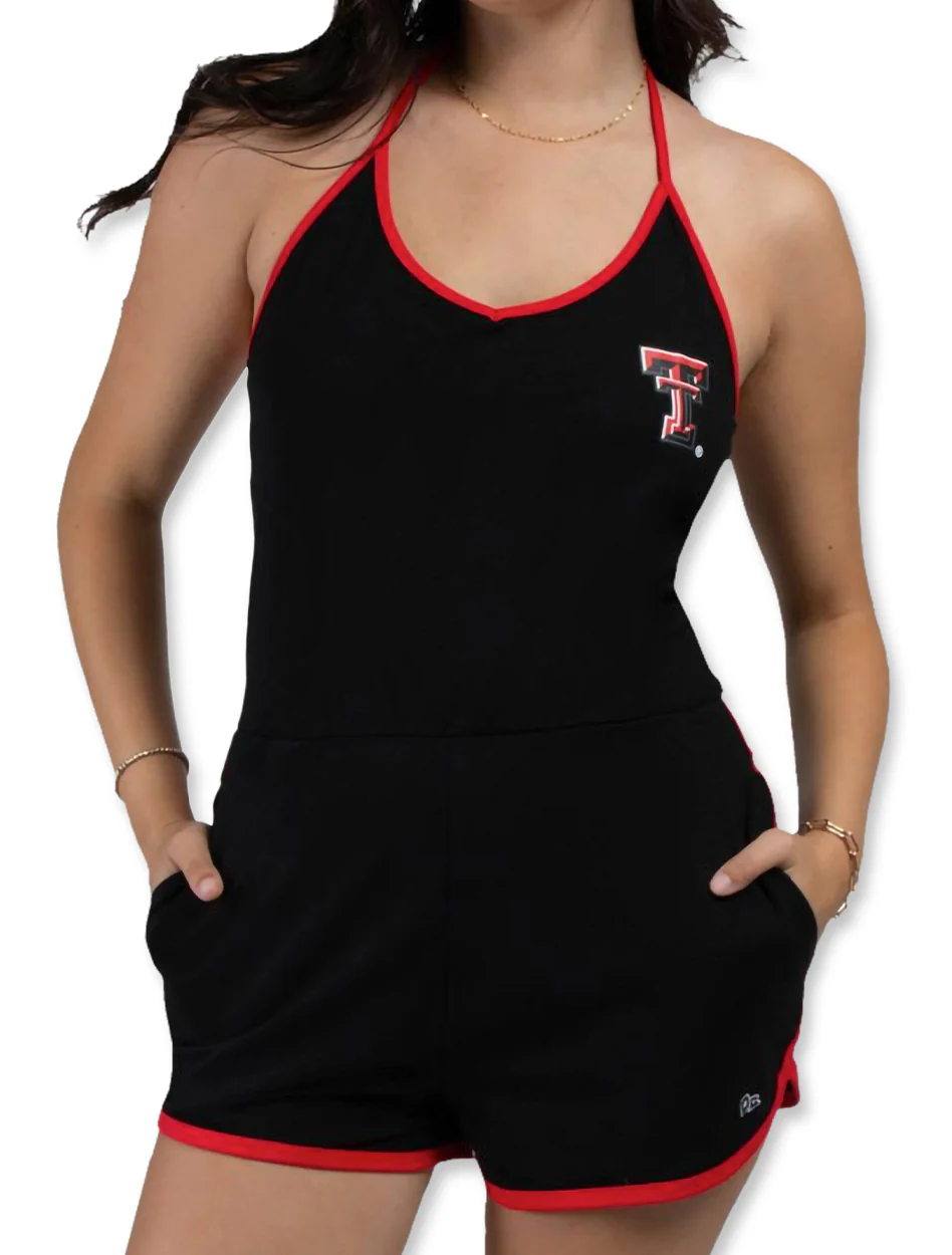 **Texas Tech Hype & Vice "Retro" Romper