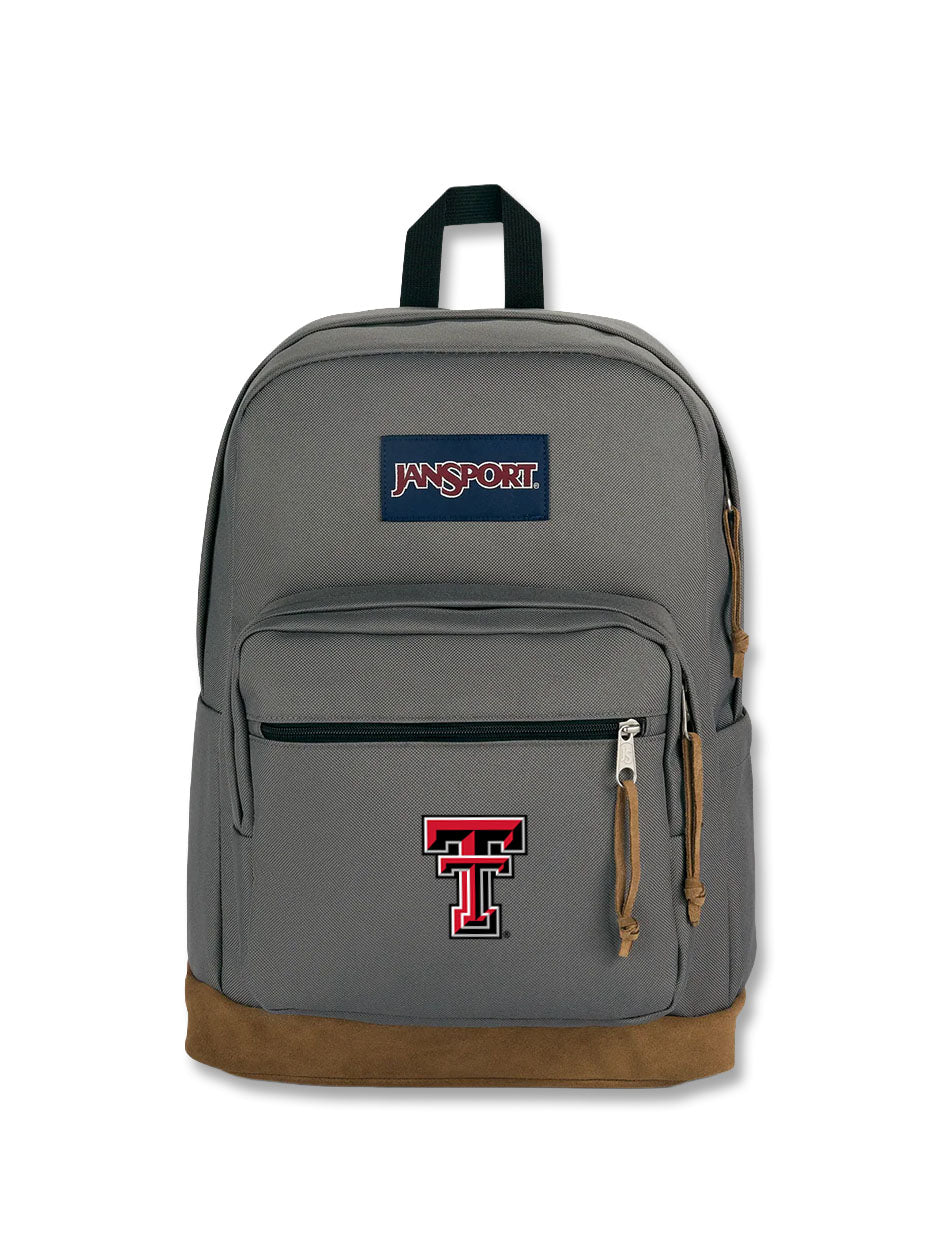 Jansport Texas Tech "Right Pack" Backpack With Suede Trim - Image 9