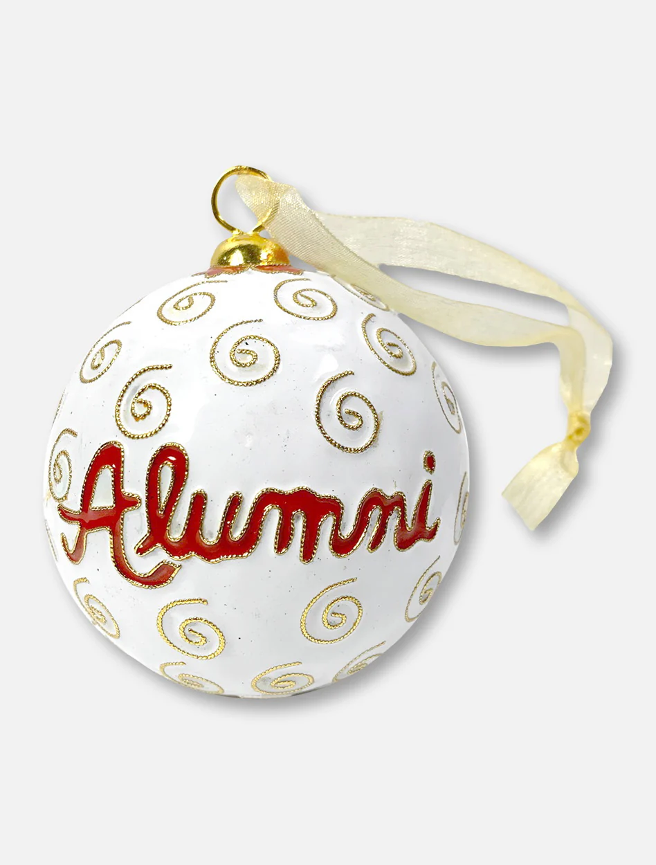 Kitty Keller Texas Tech Red Raiders Double T Alumni Ornament - Image 2