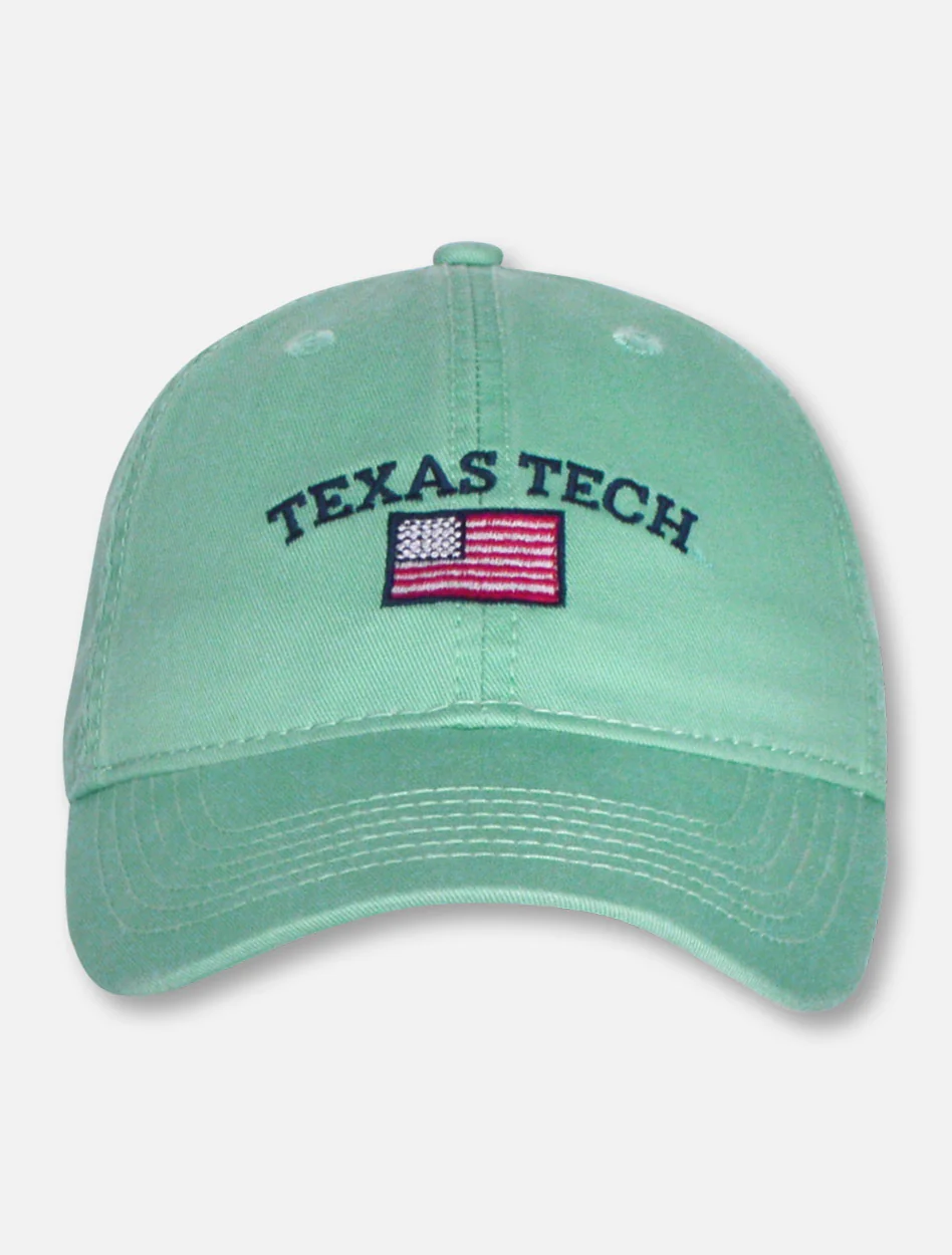 Legacy Texas Tech Red Raiders Arch over American Flag Adjustable Cap - Image 7