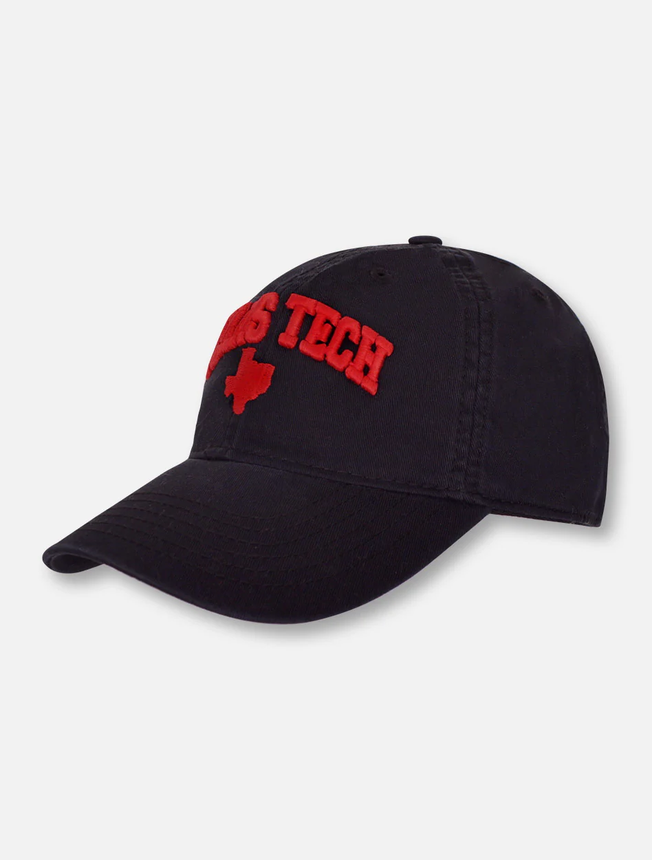 Legacy Texas Tech Red Raiders Arch Over Texas Adjustable Cap