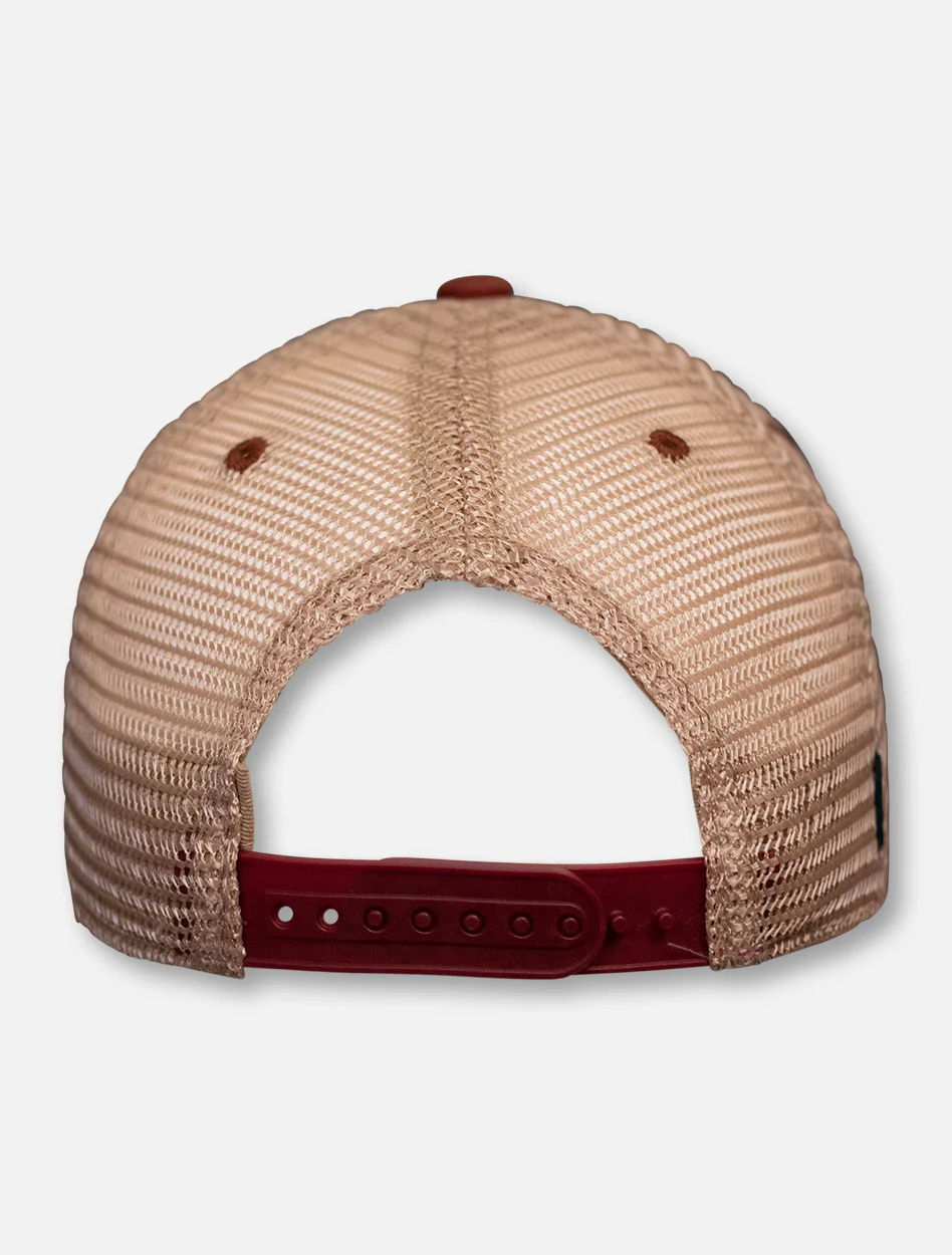 Legacy Texas Tech Red Raiders Double T " Stone Washed" Mesh Snapback Cap - Image 4