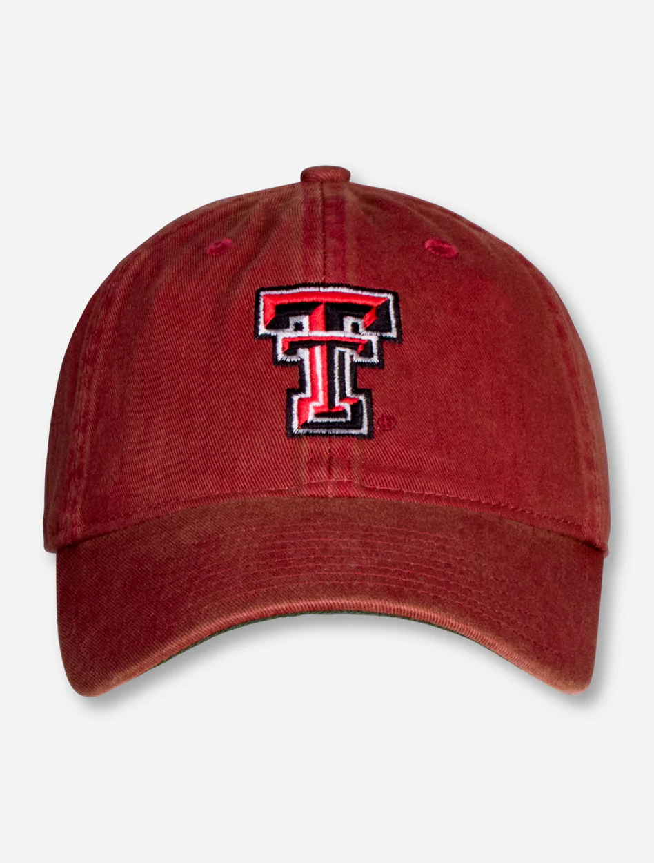 Legacy Texas Tech Rustic Red Double T Snapback Cap - Image 3
