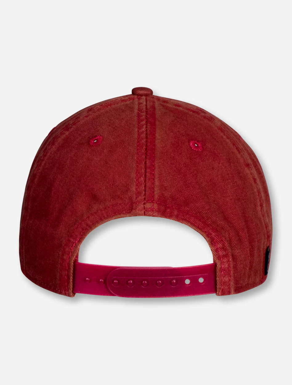 Legacy Texas Tech Rustic Red Double T Snapback Cap - Image 4