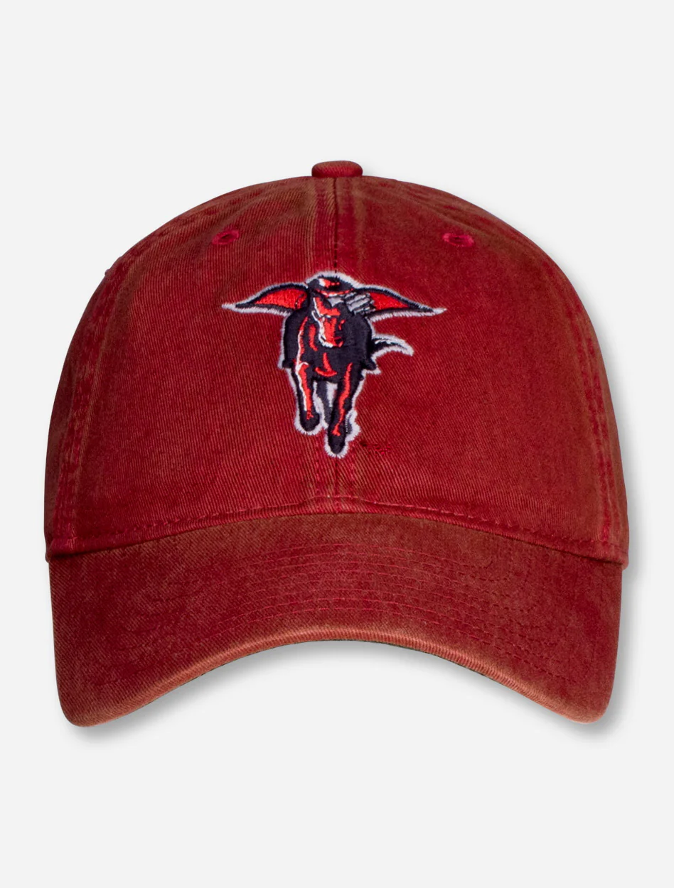 Legacy Texas Tech Rustic Red Masked Rider Snapback Cap - Image 3