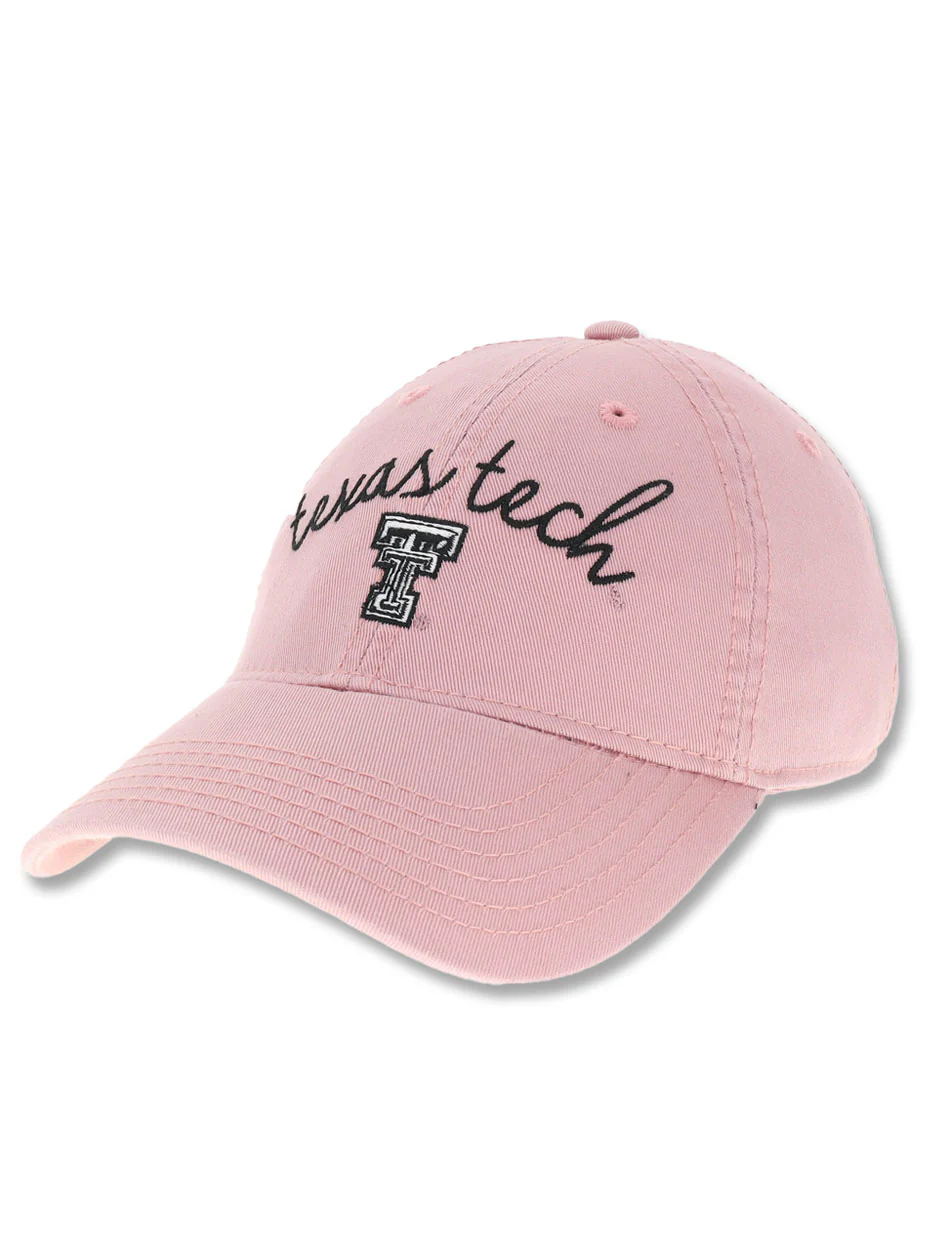 Legacy Texas Tech Script Over Double T Youth Adjustable Cap