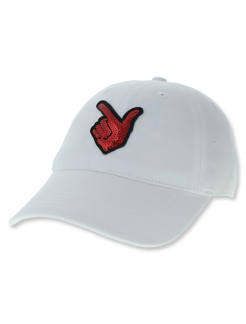 Legacy Texas Tech Sequins "Guns Up" Adjustable Cap